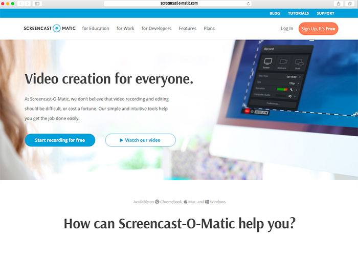 Screencast-o-matic