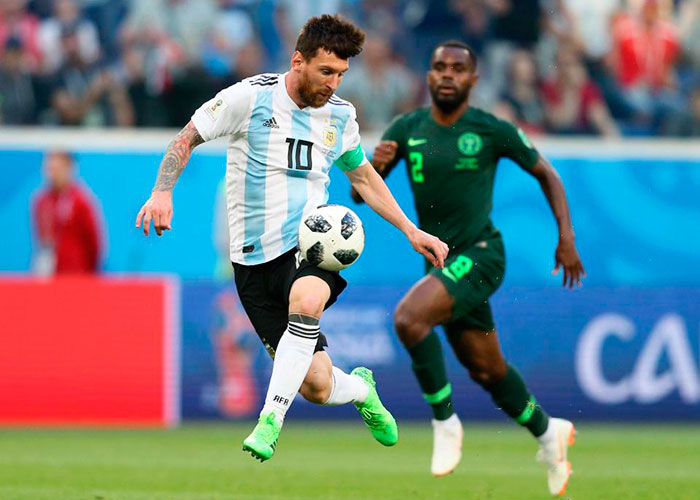 Lionel Messi's goal against Nigeria