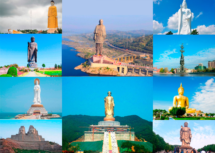 10 Tallest Statues in the World