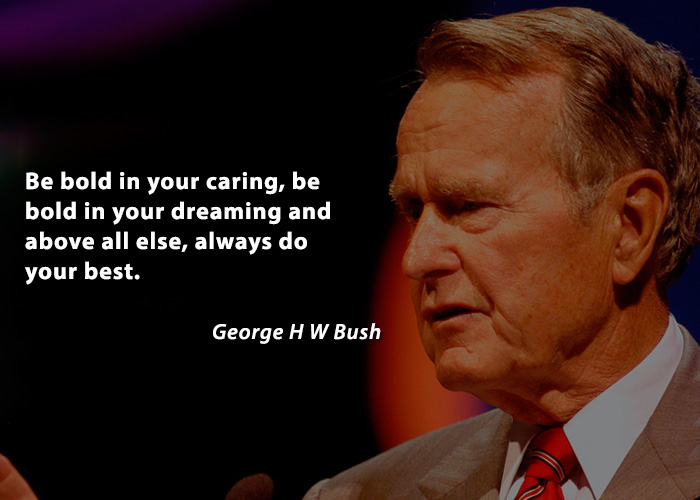 George H W Bush