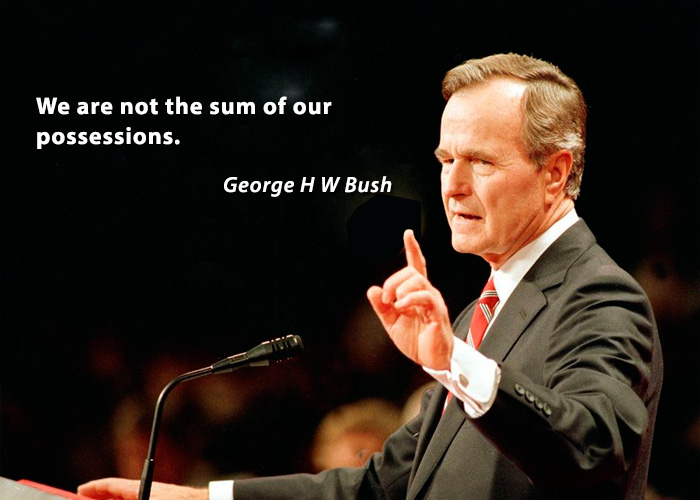 George H W Bush