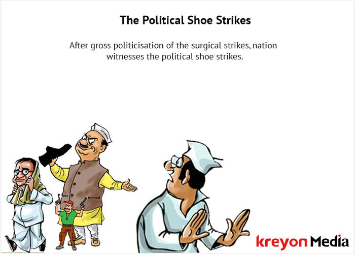 The Political Shoe Strikes