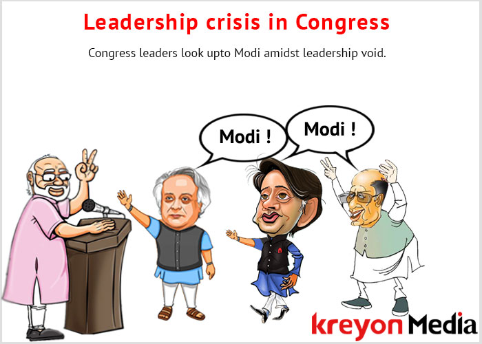 Leadership crisis in Congress