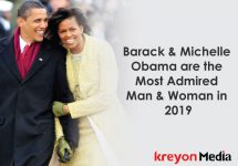 Barack & Michelle Obama are the Most Admired Man & Woman in 2019