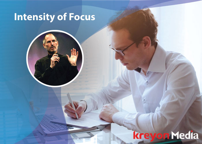 Intensity of focus