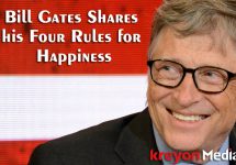 Bill Gates Shares his Four Rules for Happiness