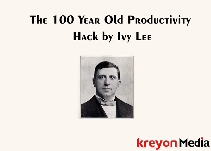 Ivy Lee Productivity Hack